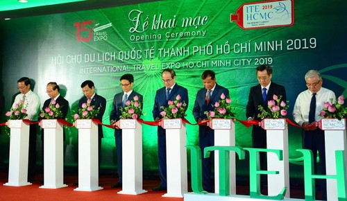 Khai mạc Hội chợ Du lịch quốc tế Thành phố Hồ Chí Minh năm 2019  - ảnh 1