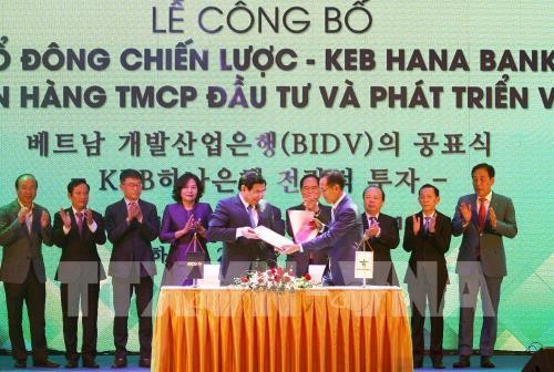 BIDV công bố cổ đông chiến lược - Ngân hàng KEB Hana Hàn Quốc - ảnh 1