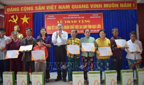 Chung tay chăm lo, giúp đỡ nạn nhân chất độc da cam - ảnh 1