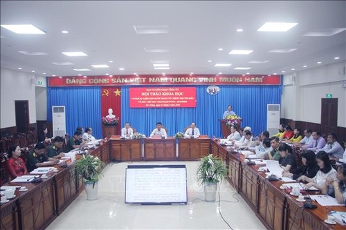 Hội thảo khoa học “75 năm sự kiện đón rước đoàn tù chính trị Côn Đảo về đất liền Sóc Trăng" - ảnh 1