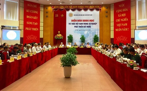 Diễn đàn khoa học: Trí thức Việt Nam trong sự nghiệp phát triển đất nước - ảnh 1