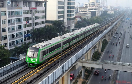 Chạy thử toàn hệ thống đường sắt Cát Linh - Hà Đông - ảnh 1