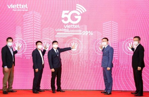 Viettel chính thức phát sóng 5G tại Vĩnh Phúc và bàn giao mạng wifi miễn phí - ảnh 1