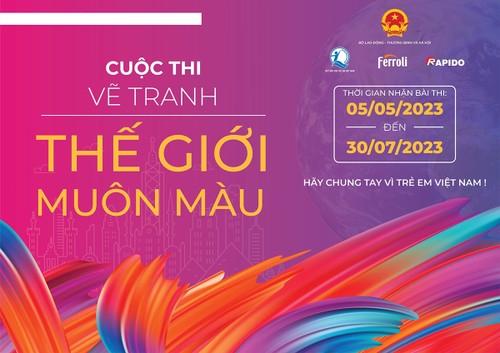 Phát động Cuộc thi vẽ tranh “Thế giới muôn màu“ - ảnh 1