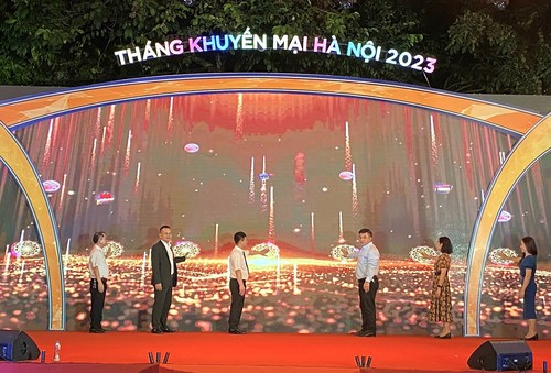 Khai mạc Chương trình Tháng khuyến mại Hà Nội năm 2023 - ảnh 1