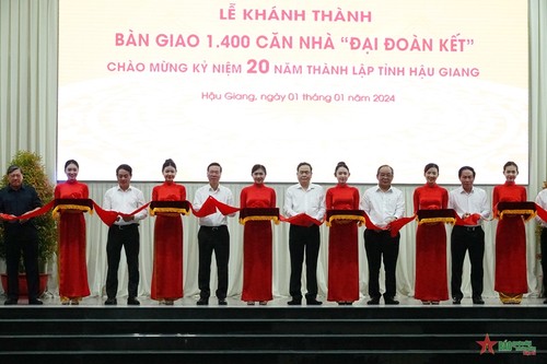 Những căn nhà Đại đoàn kết: thành quả của chính sách vì người nghèo - ảnh 1