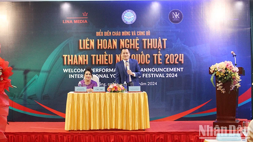 Lần đầu tiên tổ chức “Liên hoan Nghệ thuật Thanh - thiếu nhi quốc tế 2024” - ảnh 1