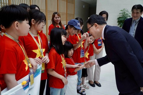 Đoàn thiếu nhi, giáo viên kiều bào tại Hàn Quốc kết thúc tốt đẹp hành trình Về thăm quê mẹ Việt Nam - ảnh 3