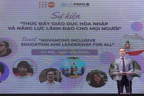 Ngày Quốc tế người Khuyết tật 3/12: “Thúc đẩy giáo dục hòa nhập và năng lực lãnh đạo cho mọi người” - ảnh 2