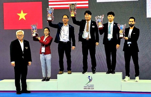 Việt Nam đứng thứ tư toàn đoàn tại Giải vô địch quyền teakwondo thế giới 2024 - ảnh 1