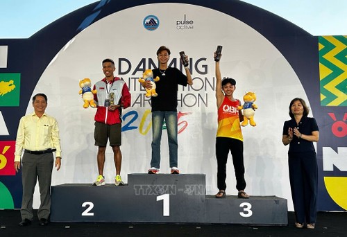 Vận động viên Việt Nam đoạt giải Nhất Marathon quốc tế tại Đà Nẵng - ảnh 1