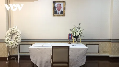 Đại sứ Việt Nam tại Thái Lan viếng nguyên Chủ tịch nước Lào Khamtay Siphandone - ảnh 1