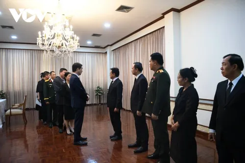 Đại sứ Việt Nam tại Thái Lan viếng nguyên Chủ tịch nước Lào Khamtay Siphandone - ảnh 2