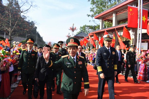 Giao lưu hữu nghị quốc phòng biên giới Việt Nam-Trung Quốc lần thứ 9: Tăng cường tình đoàn kết, hữu nghị vùng biên giới 2 nước  - ảnh 2