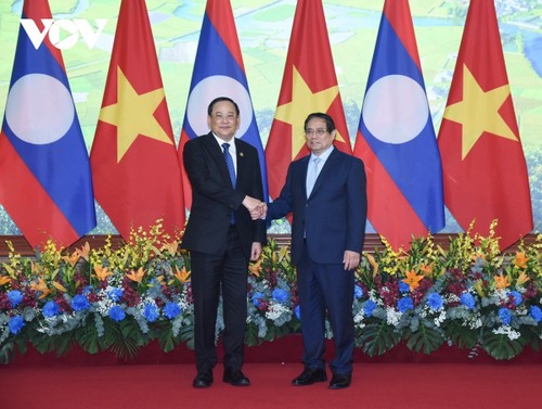 Quan hệ đặc biệt Việt Nam - Lào tiếp tục phát triển trên hầu hết các lĩnh vực - ảnh 1