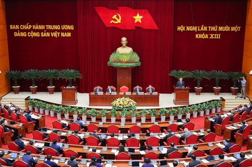 THÔNG BÁO HỘI NGHỊ LẦN THỨ 11  BAN CHẤP HÀNH TRUNG ƯƠNG ĐẢNG KHÓA XIII - ảnh 1