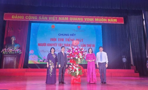 Chung kết Hội thi Tiếng hát người khuyết tật toàn quốc năm 2025 - ảnh 1