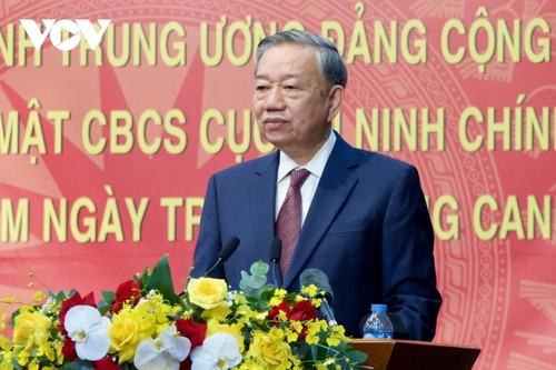 Tổng Bí thư Tô Lâm: Lực lượng An ninh chính trị nội bộ cần đổi mới mạnh mẽ tư duy - ảnh 2