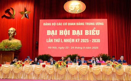 Khai mạc Đại hội đại biểu Đảng bộ các cơ quan Đảng Trung ương lần thứ I, nhiệm kỳ 2025-2030 - ảnh 1