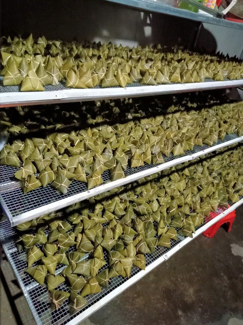 Bánh gio mật mía - hương vị ngọt lành thanh mát của vùng đất Bắc Kạn (Thái Nguyên) - ảnh 1