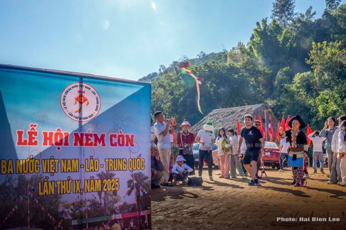 Ném còn -  biểu tượng văn hóa, thắm tình hữu nghị biên cương Việt Nam- Lào- Trung Quốc - ảnh 5