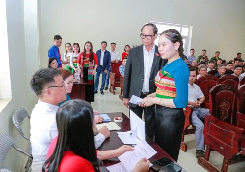 Phó Chủ tịch Quốc hội Trần Quang Phương kiểm tra công tác chuẩn bị bầu cử tại Thanh Hóa - ảnh 2