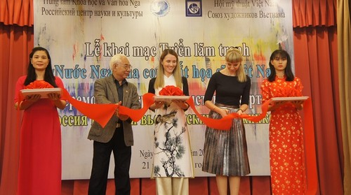 Выставка «Россия глазами вьетнамских художников» - ảnh 4