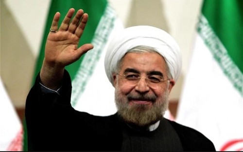 អបអរសាទរលោក Hassan Rouhani ត្រូវជាប់ឆ្នោតឡើងវិញជាប្រធានាធិបតី នៃសាធារណរដ្ឋអ៊ីស្លាមអ៊ីរ៉ង់ - ảnh 1