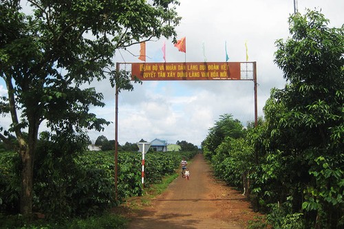 Plei Bui - គំរូនៃភូមិជនបទថ្មីនៃខេត្ត Gia Lai - ảnh 1