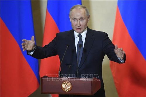 ប្រធានាធិបតីរុស្ស៊ី លោក​ Vladimia Putin លើកត្រដែតនូវ ប្រវត្តិសាស្ត្រ​ដ៏​រុងរឿងរ​បស់រុស្ស៊ី - ảnh 1