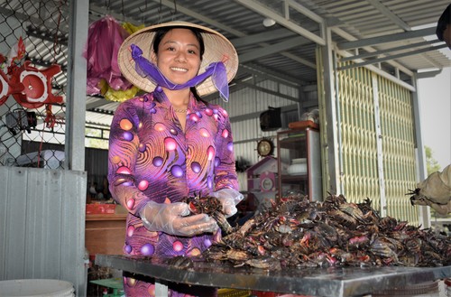 ក្ដាមប្រៃ - បេតិកភ័ណ្ឌវប្បធម៌អរូបីរបស់ប្រជាជនខេត្ត Ca Mau - ảnh 1