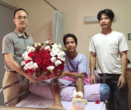 Người Việt bị thương trong vụ đánh bom ở Bangkok đã ra viện về nước - ảnh 1