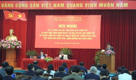 Xây dựng và hoàn thiện pháp luật giúp phát triển kinh tế xã hội - ảnh 1