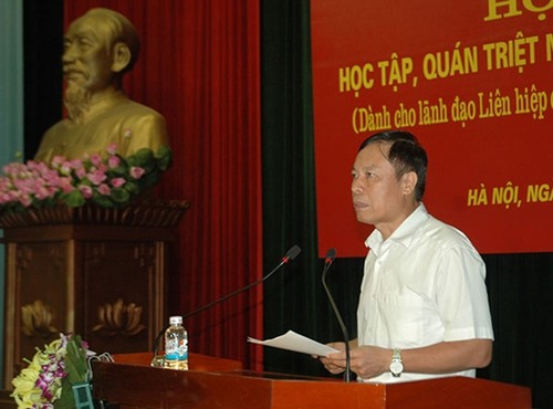 Giới văn nghệ sĩ học tập, quán triệt Nghị quyết Đại hội XII của Đảng  - ảnh 1