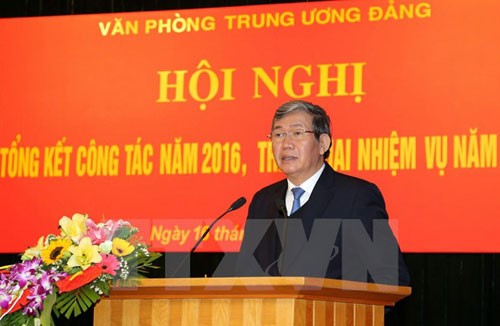 Văn phòng Trung ương Đảng triển khai nhiệm vụ năm 2017 - ảnh 1