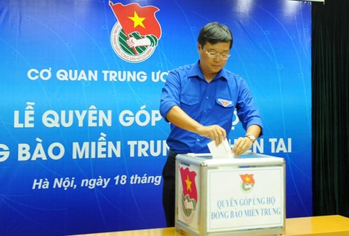 Mặt trận Tổ quốc Việt Nam phát động quyên góp ủng hộ đồng bào miền Trung - ảnh 1