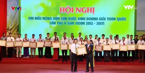 Tuyên dương nông dân sản xuất kinh doanh giỏi giai đoạn 2012-2017 - ảnh 1