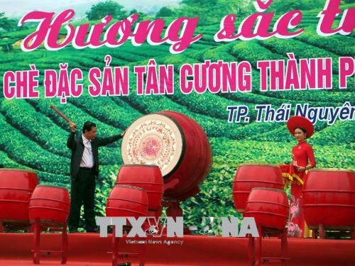 Lễ hội “Hương sắc Trà xuân - vùng chè đặc sản Tân Cương”  - ảnh 1