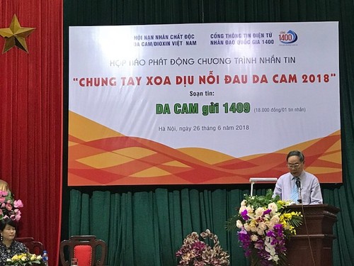 Nhắn tin chung tay xoa dịu nỗi đau da cam năm 2018 - ảnh 1