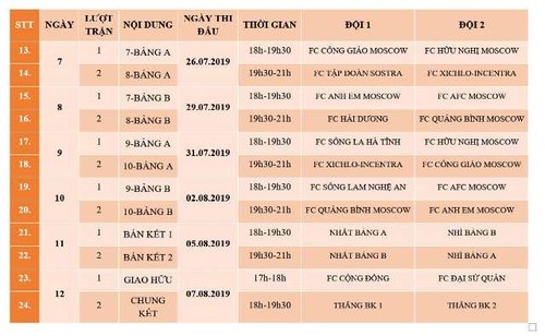 Khai mạc Giải bóng đá cộng đồng Việt Nam tại Liên bang Nga năm 2019 - ảnh 6