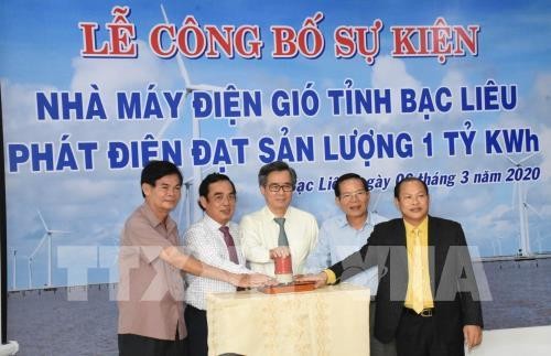 Nhà máy điện gió Bạc Liêu cán mốc sản lượng 1 tỷ KWh điện sạch - ảnh 1