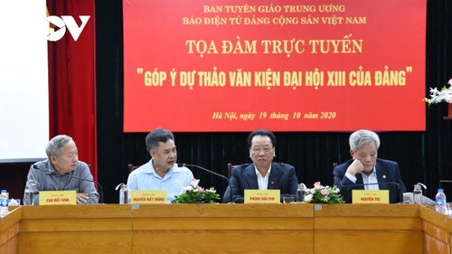 Tọa đàm Góp ý dự thảo văn kiện Đại hội 13 của Đảng - ảnh 1