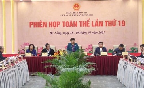 Phiên họp toàn thể lần thứ 19 Ủy ban về các vấn đề xã hội của Quốc hội - ảnh 1