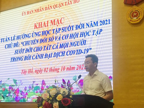 Phát động tuần lễ hưởng ứng học tập suốt đời năm 2021 tại một số địa phương - ảnh 1