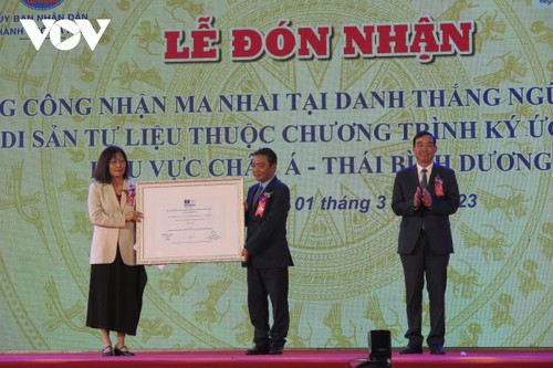 Ma nhai Ngũ Hành Sơn là di sản tư liệu thuộc chương trình ký ức thế giới  - ảnh 1