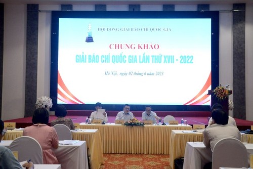 157 tác phẩm lọt vào chung khảo Giải Báo chí quốc gia lần thứ XVII-2022 - ảnh 1