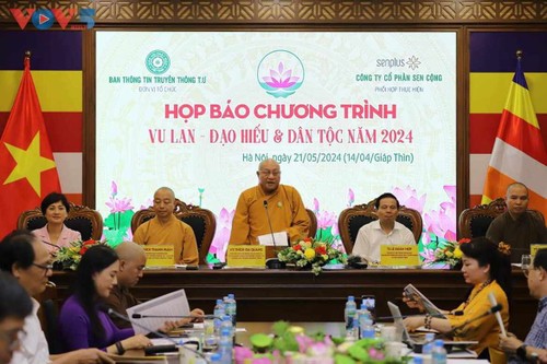 Nhiều hoạt động ý nghĩa trong Chương trình “Vu lan – Đạo hiếu và Dân tộc 2024” - ảnh 1