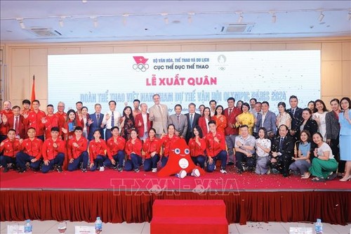 Olympic 2024: Các vận động viên Việt Nam sẵn sàng thực hiện nhiệm vụ với quyết tâm cao - ảnh 1