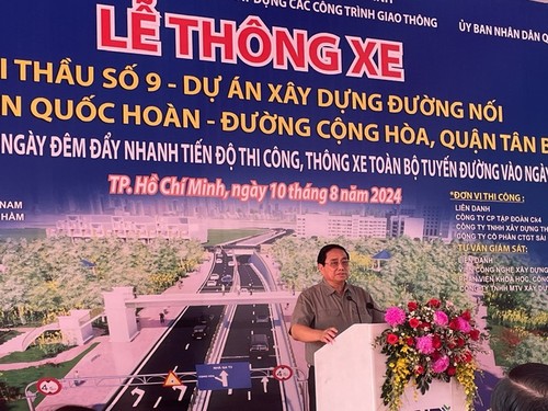 Thủ tướng dự lễ thông xe tại Thành phố Hồ Chí Minh - ảnh 1