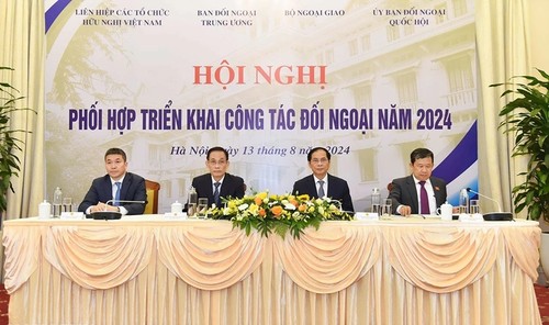 Phối hợp triển khai công tác đối ngoại năm 2024 - ảnh 1